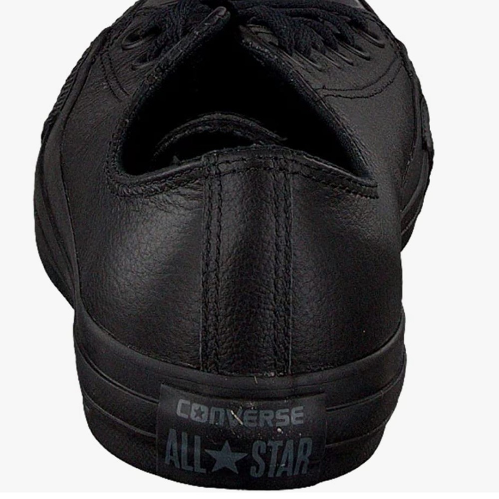 NWOB- Converse all stars new leather low cut/ profile sneakers size 7.5 - Picture 4 of 13
